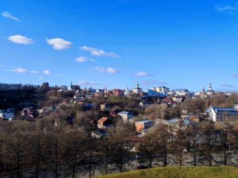 Панорама исторической части города Владимира